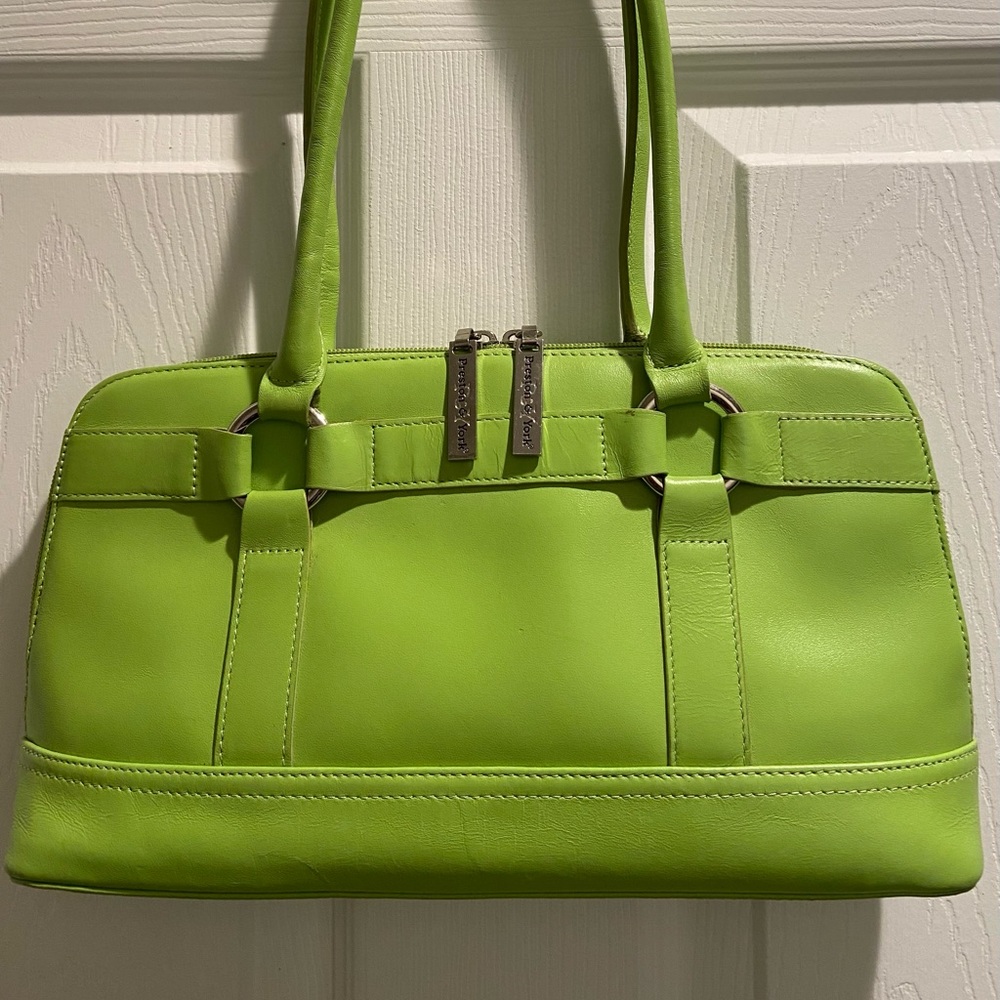 Preston & York leather shoulder bag